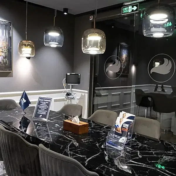 Patient Orientation Room at Smile Hair Clinic